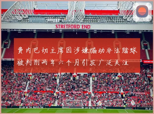 费内巴切主席因涉嫌煽动非法赌球被判刑两年六个月引发广泛关注